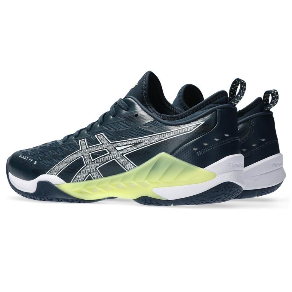 ASICS Men's Blast FlyteFoam 3 Volleyball Shoes, French Blue/White Size 11 - Picture 3 of 9